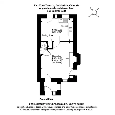 Semesterbostad 2 Fairview Terrace Ambleside